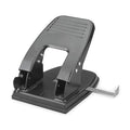 Paper Punch, 2-Hole, Blk, 30 Sheet
