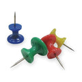 Pushpin, 3/8 Point, Asrt, PK100