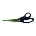 Scissors, 8 In, Blk Hard Grip Handle