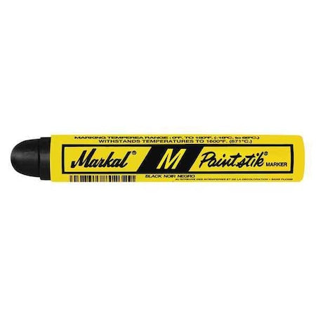 Paint Crayon, Large Tip, Black Color Family, 12 PK