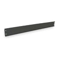 Bin Rail, 72 W x 1/1/2002 D x 5 H, Black