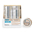 Foil Tape, 1 7/8 in W x 50 1/4 yd L, 5 mil Thick, Silver, 322,1 roll