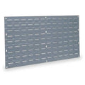Steel Louvered Panel, 5/16 in D x 20 in H x 36 in W, Gray