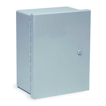 1/4 Turn Latch Electrical Enclosures, 14 in H, 6 in D, 12 in W, 1, Steel