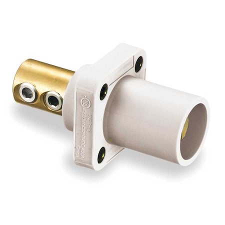 Receptacle, Double Set Screw, White