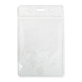 Hang Badge Holder, PK5, Color: Clear