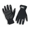 Mechanics Gloves, Clarino/PVC Grip/Wear Panels Palm, S, Black (Formerly Condor)