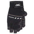 Mechanics Gloves, Clarino/PVC Grip/Wear Panels Palm, S, Black (Formerly Condor)