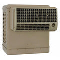 Window Evaporative Cooler, 2,800 cfm, 600 sq ft, 3.6 gal, 1/12 hp, Direct