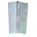 Piano Hinge, Aluminum Alloy, Full Mortise Mounting, 1 3/4 in Leaf W x 7 ft Leaf H, Clear Anodized