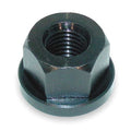 Swivel Flange Nut, 3/8"-16, Steel, Not Graded, Black Oxide, 11/16 in Hex Wd, 3/8 in Hex Ht