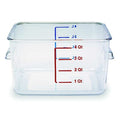 Food Storage Container, 8 3/4 in L, Clear