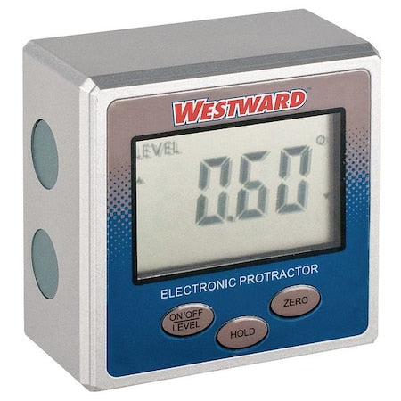 Digital Protractor, Accuracy +/-0.20 deg.