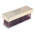 7-1/4" Bronze Nonsparking Scratch Brush, 6 Rows