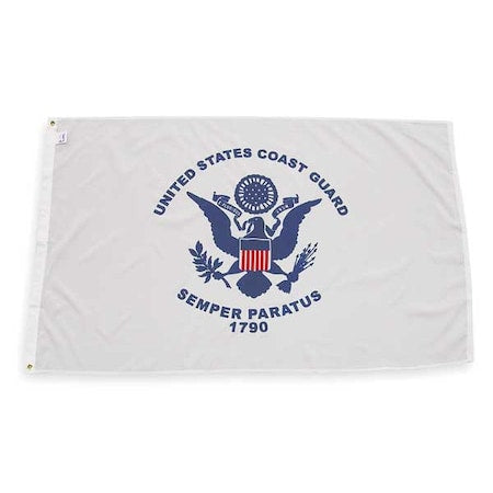 US Coast Guard Flag, 3x5 Ft