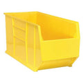 Storage Bin, Polypropylene, Yellow, 17 1/2 in H, 16 1/2 in W, 35 7/8 in L
