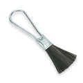 Wire Battery Brush, 3 3/4 in L Handle, Black, Oil Tempered Steel, 5 1/2 in L Overall