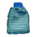 Polyester Scrubbing Mitt 11-1/2" x 8", Blue