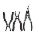 3 Piece Push Pin Plier Set Double Cushion Grip Handle