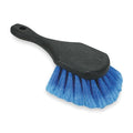 Dip And Wash Brush, 5 in L Handle, Black/Blue, Foam, 8 1/2 in L Overall