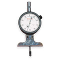 Dial Depth Gage, 3 In, 2 1/2 In Base