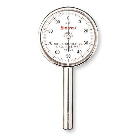 Dial Test Indicator, Vert, 0 to 0.200 In