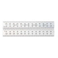 Steel Rule, Spring Tempered, 150mm, Type 35