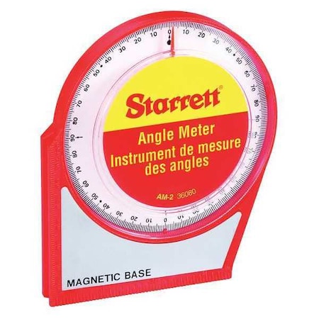Angle Meter, Magnetic Base, 0-90 Deg