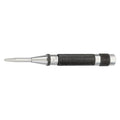 Automatic Center Punch, Length 4 in, Diameter 9/16 in, Replaceable Point