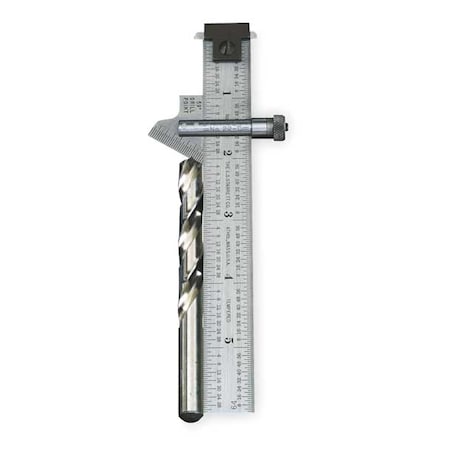 Drill Point Gage, 59 Degree, 32nds Grad