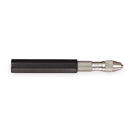 Pin Vise, 0-.040 In, PVC Handle