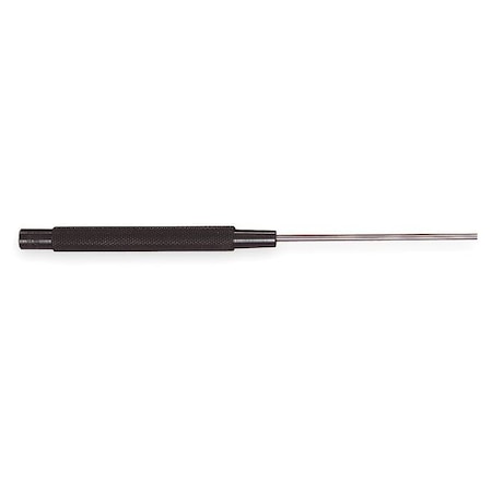 Drive Pin Punch, 1/8 In Tip, 8 In L