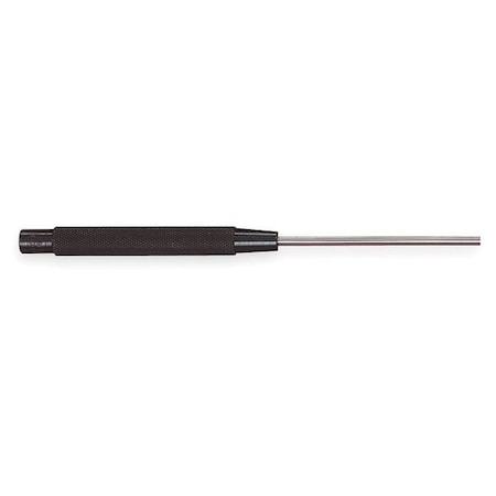 Drive Pin Punch, 3/16 In Tip, 8 In L