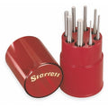Drive Pin Punch Set, Steel, 8 Piece