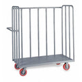 Steel 3 Sided Slat Stock Cart 3600 lb. Capacity, 69"L x 30"W x 57"H