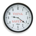 14-3/8" Analog Quartz Wall Clock, Black