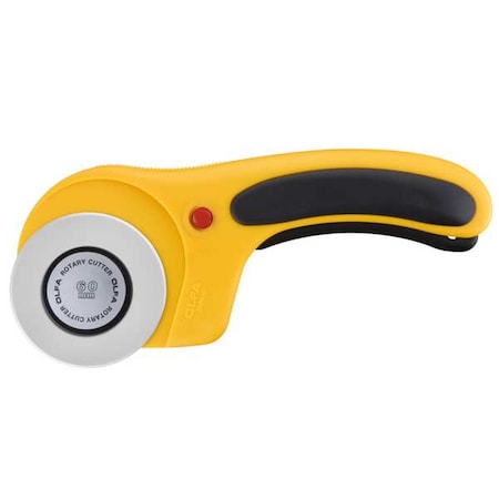 Ergonomic Rotary Cutter, 60mm Tungsten
