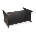Flat File Cabinet Base, Open Base, Black