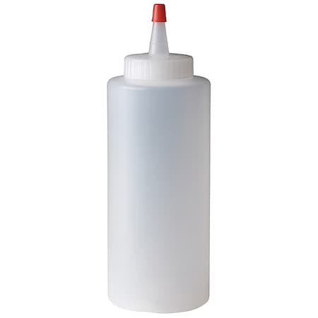 Detailing Bottle, 12 oz., Clear, Plastic