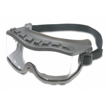 Safety Goggles, Clear Lens, Uvextra Anti-Fog, Direct Vented, Fabric Strap, UVEX Strategy Series