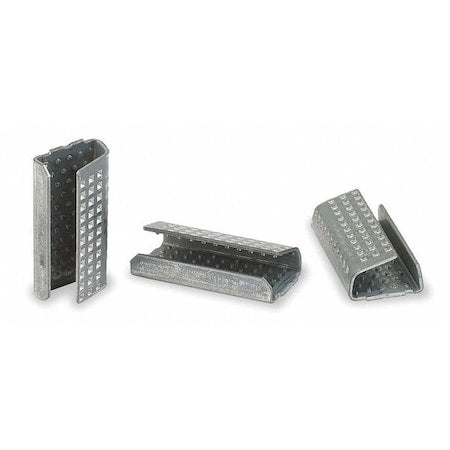 Strapping Seal, 1/2 In., Serrated, PK1000