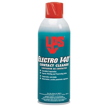 Contact Cleaner, Aerosol Spray Can, 11 oz, Liquid