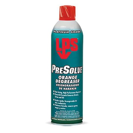 Cleaner/Degreaser, 15 Oz Aerosol Can, Liquid, Clear Water-White