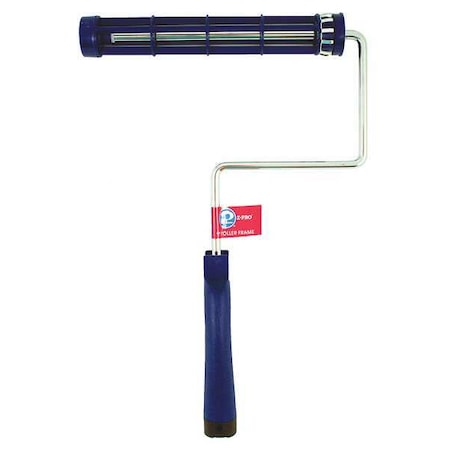 Paint Roller Frame, Cage, Plastic Handle, 9" Rollers