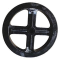 Chain Wheel, 9 in, 9 in, Black, Steel