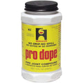 Pipe Thread Sealant 8 oz, Brush-Top Can, Pro Dope, Gray, Paste