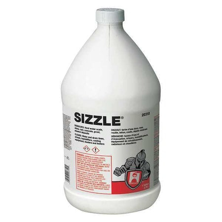 Sizzle, Drain and Waste System Cleaner, Ready To Use, Liquid, 1 gal