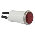 Flush Indicator Light, Red, 12V