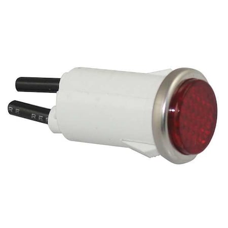 Flush Indicator Light, Red, 12V
