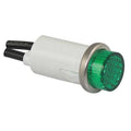 Raised Indicator Light, Green, 24V